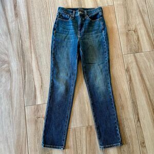 Banana Republic Women's High-Rise Slim Fit Jeans Blue Size 25